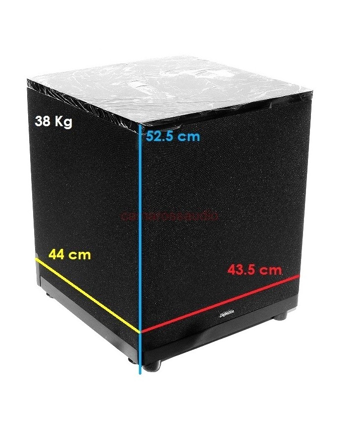 Definitive PF1500TL Subwoofer size