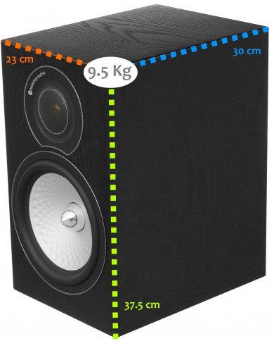 Monitor Audio Silver RX-2 size Monitor Audio Silver RX-2 size