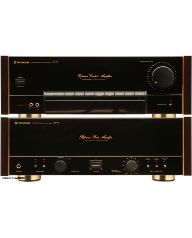 Pioneer Elite C-73 Preamplifier M-73 Poweramplifier