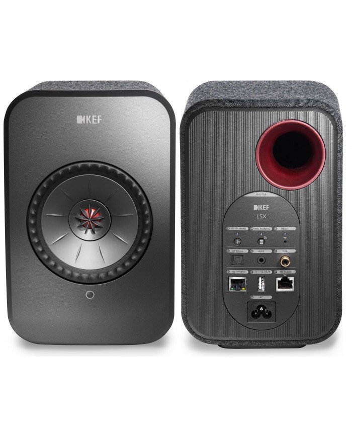 KEF LSX Black KEF LSX Black