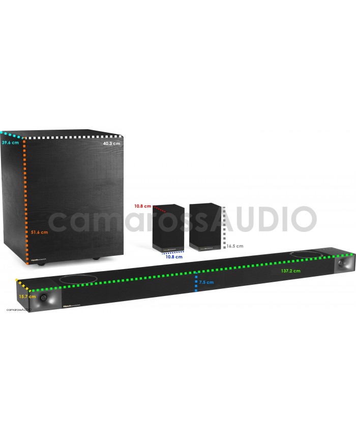 Klipsch Cinema 1200 Spec - Size Klipsch Cinema 1200 Spec - Size
