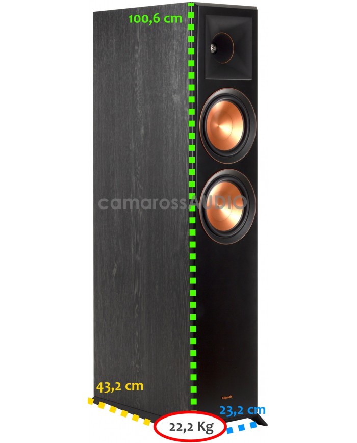 Klipsch RP-6000F Size Klipsch RP-6000F Size