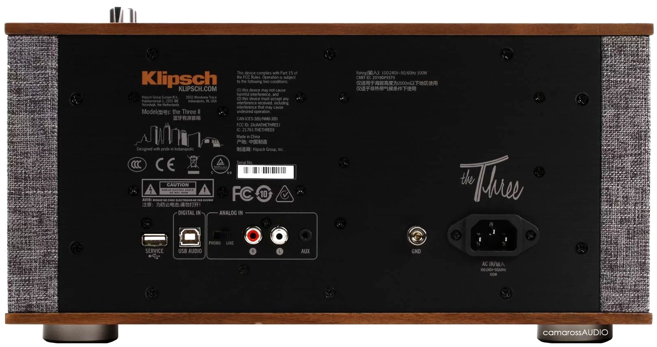 Klipsch The Three II camarossAUDIO