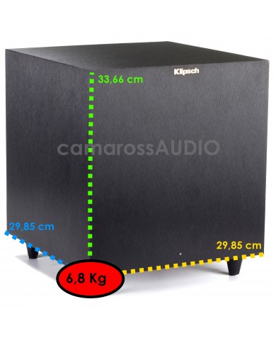 Klipsch R-8SW Dimensions