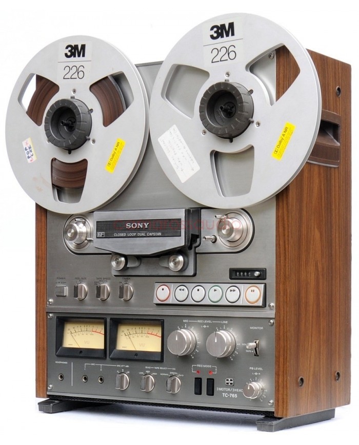 Sony TC-765  4 Track 2 Channel Stereo Reel to Reel Tape Recorder  Sony TC-765  4 Track 2 Channel Stereo Reel to Reel Tape Recorder
