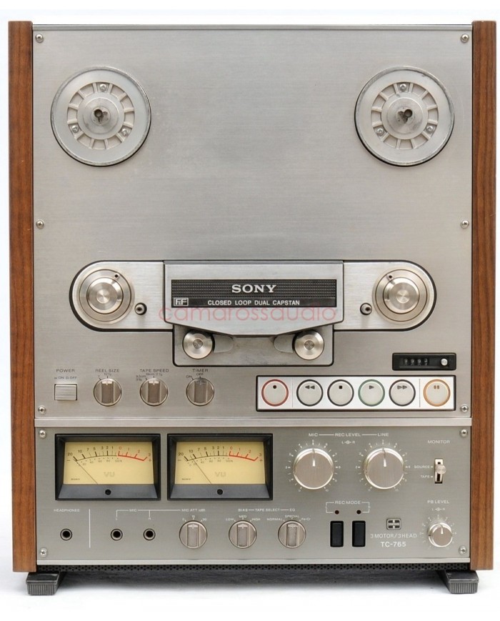Sony TC-765  4 Track 2 Channel Stereo Reel to Reel Tape Recorder  Sony TC-765  4 Track 2 Channel Stereo Reel to Reel Tape Recorder