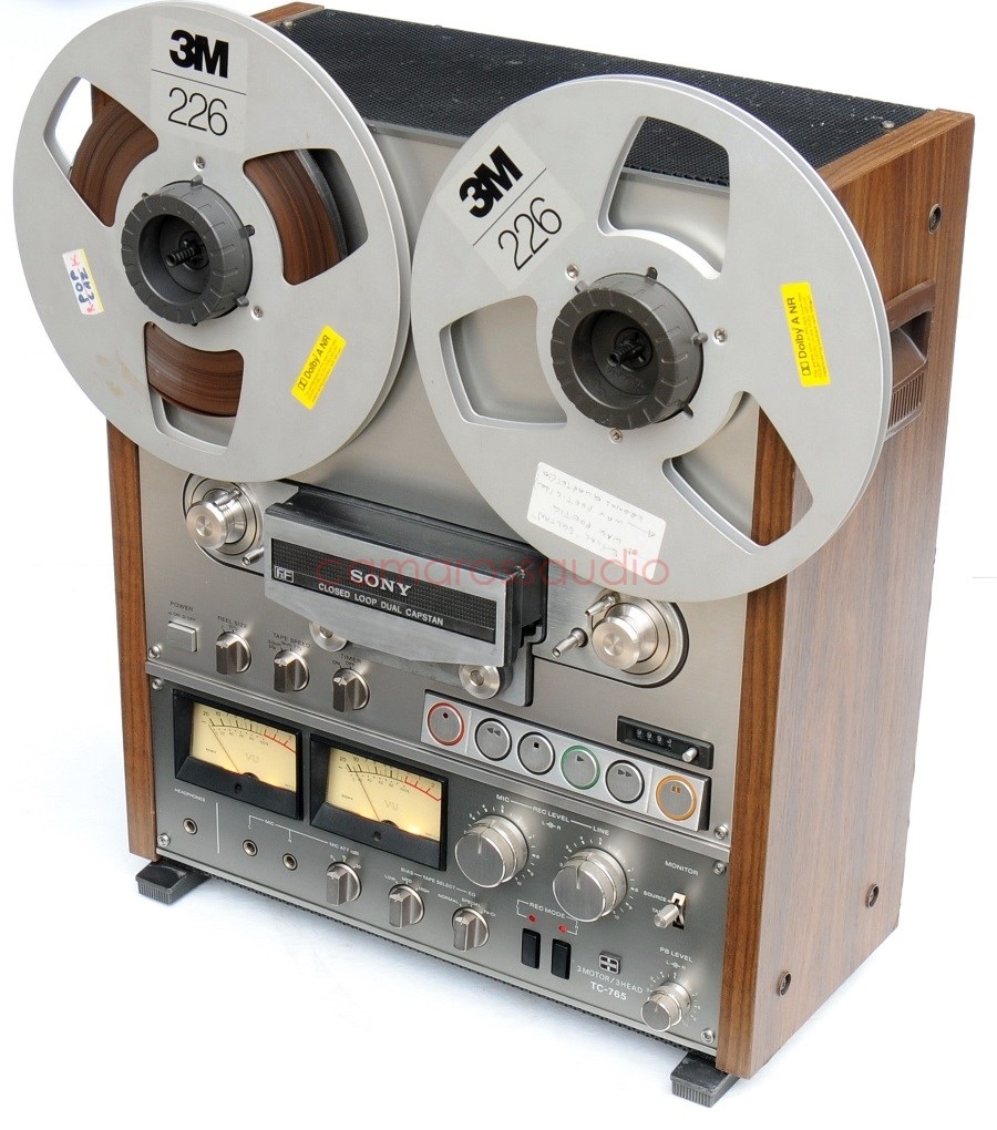 Sony TC-765 4 Track 2 Channel Stereo Reel to Reel Tape Recorder - camaross  Audio Hifi