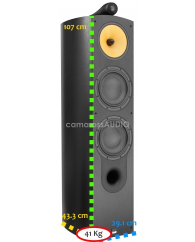 Bowers & Wilkins 803S Dimensions