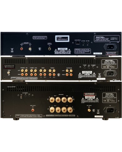 Rotel RB-1552 RC-1550 RCD-1520 Rear Rotel RB-1552 RC-1550 RCD-1520 Rear