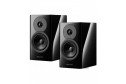Dynaudio Evoke 10 parlak siyah raflı hoparlörler