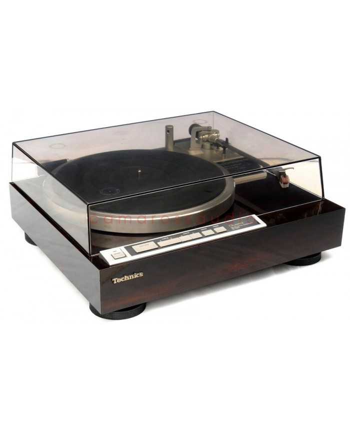 Technics SL-MA1 Turntable MM: Quartz Direct Drive, otomatik pikap, ahşap görünümlü.