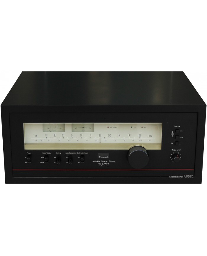 Sansui TU-717 AM/FM Stereo Tuner ( Red )