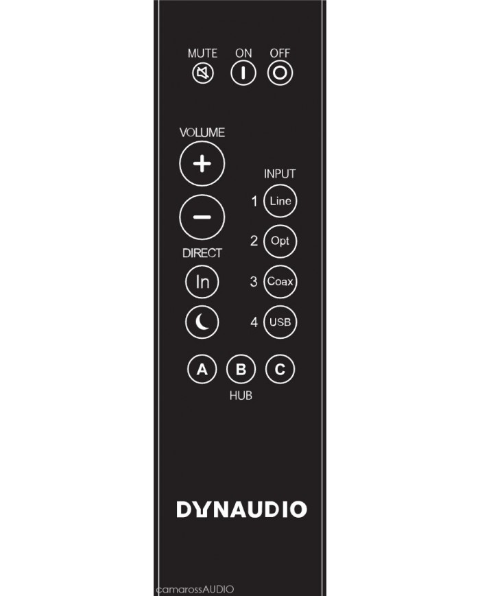 Dynaudio Focus 30 XD remote control Dynaudio Focus 30 XD remote control