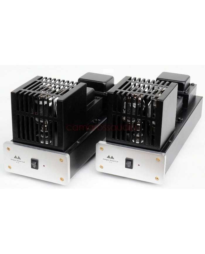 Antique Sound Lab AV-20 Monoblock T2 PreAmplifier, siyah, gümüş, vakum tüplü ses amplifikatörü