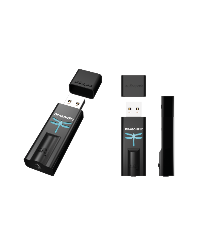 AudioQuest DragonFly Dac & Tower 3-5 RCA Cable AudioQuest DragonFly Dac & Tower 3-5 RCA Cable