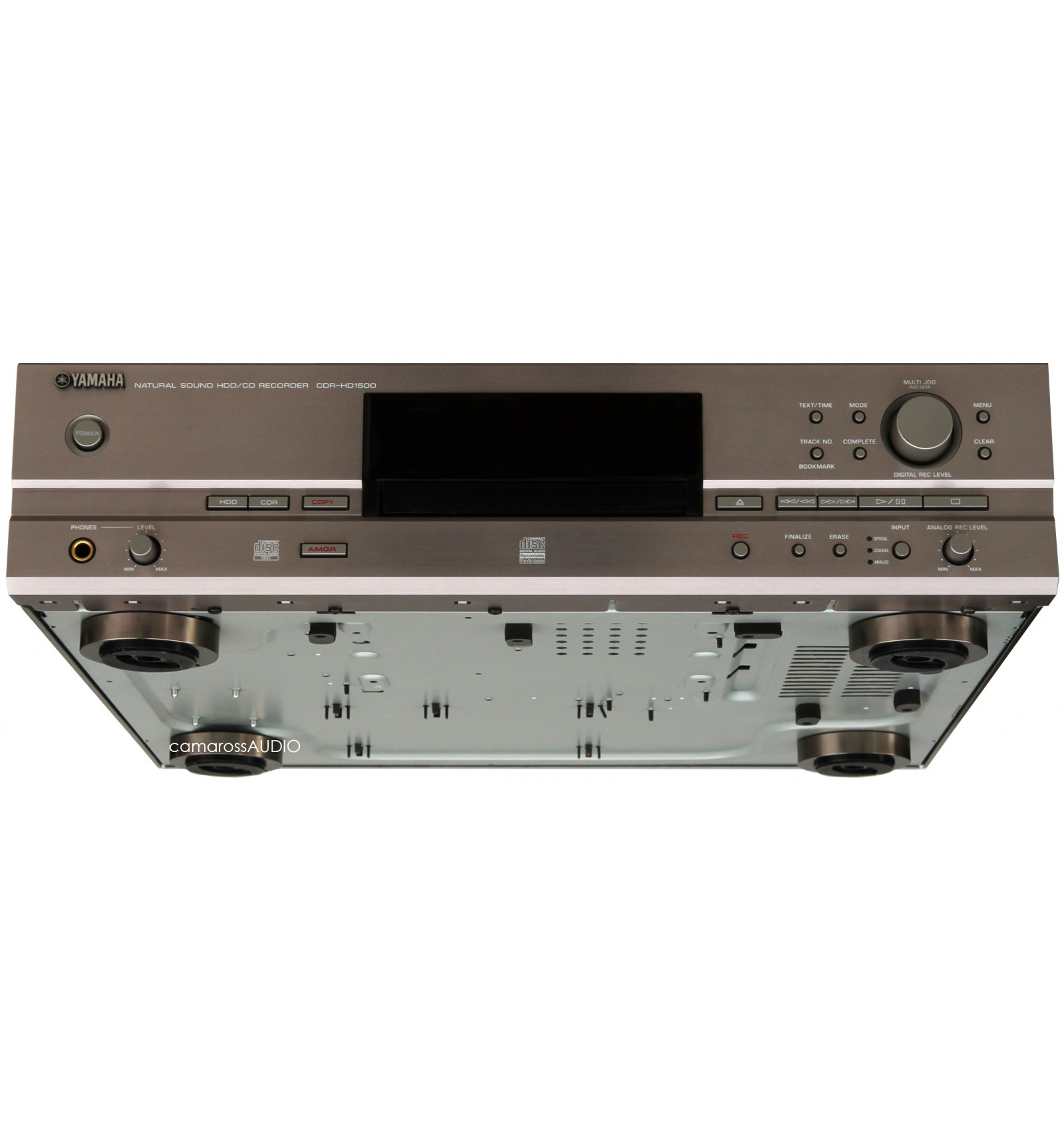YAMAHA HDD/CDレコーダー ゴールド CDR-HD1500(N) YAMAHA CDR-HD1500 HDD/CD Recorder Player Confirmed Operation