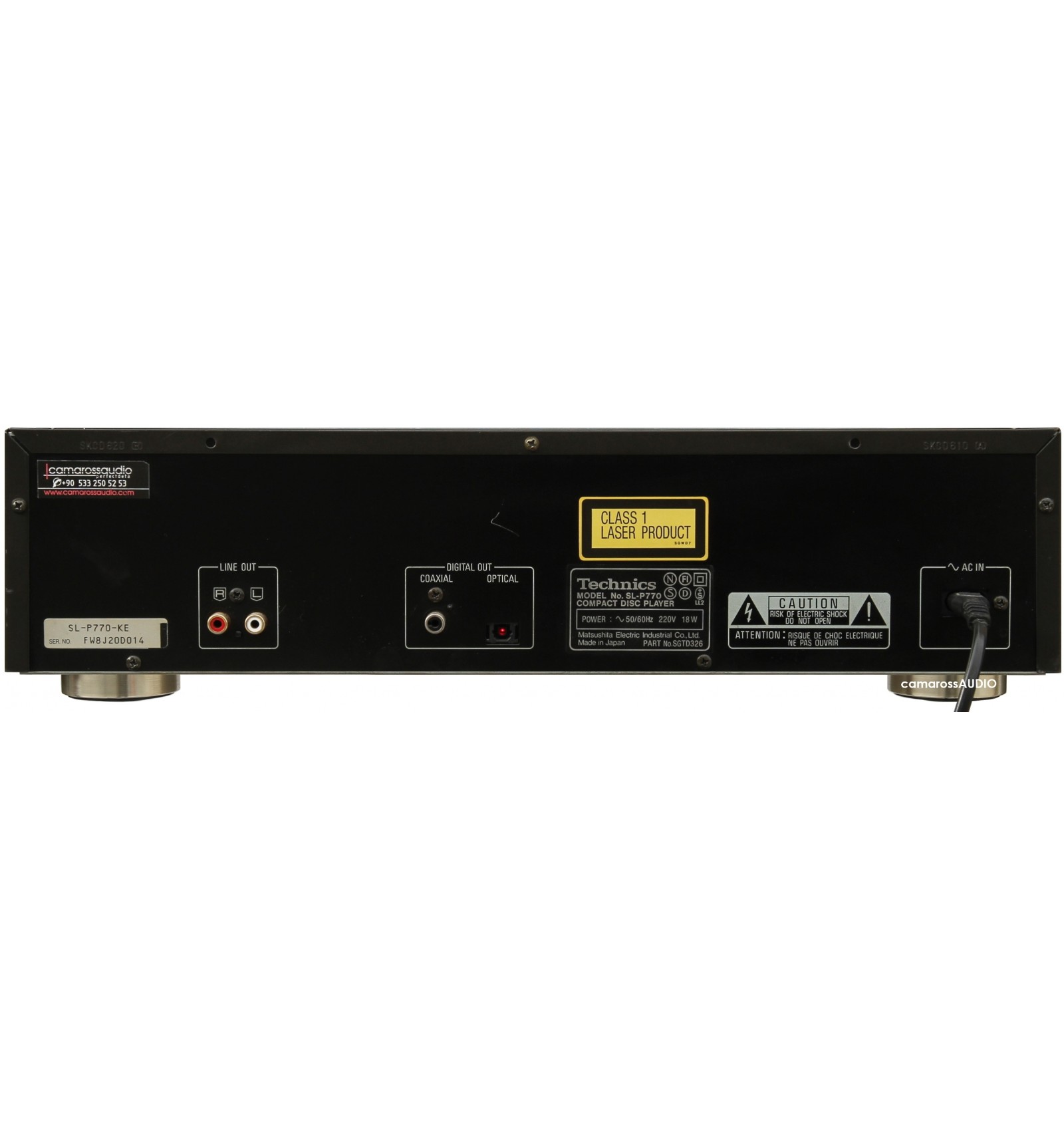 Technics SL-P770動作品 TECHNICS SL-P770 動作品！