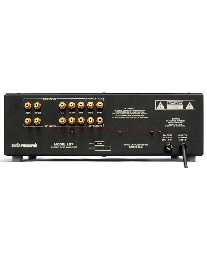 Audio Research LS 7 Tube Preamplifier