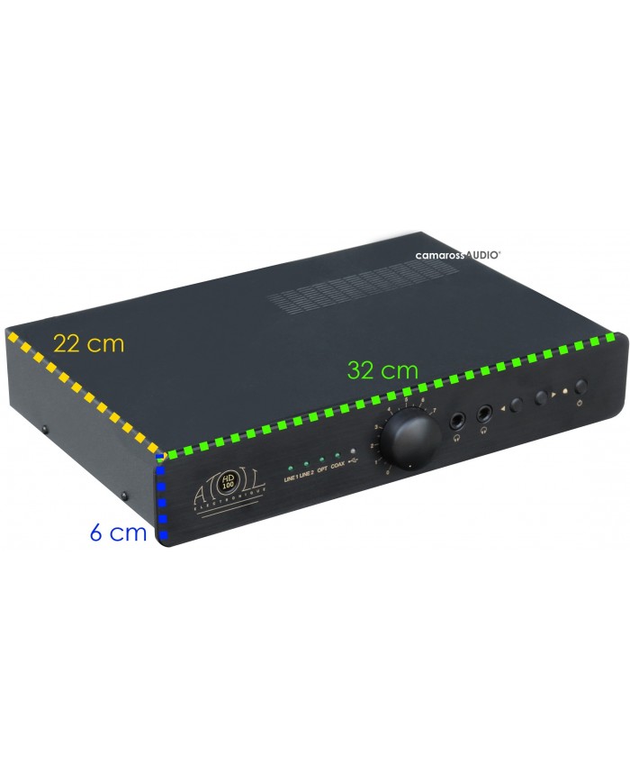 ATOLL HD100 Preamplifier / DAC / Head Amp.