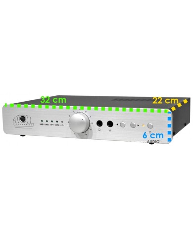 ATOLL HD-120 Preamplifier Rear ATOLL HD-120 Preamplifier Rear