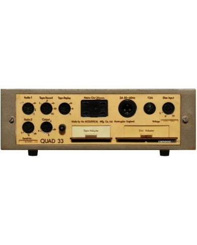 QUAD 33 PREAMP QUAD 33 PREAMP
