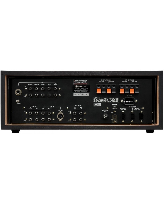 Wintec Model 6005 Integrated Amplifier Wintec Model 6005 Integrated Amplifier