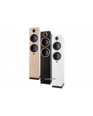 Argon Audio Fenris A55 hoparlör: Beyaz, Siyah, Ahşap renk seçenekleri.