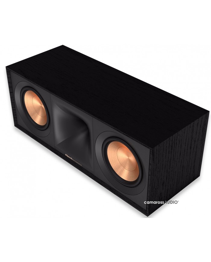 Klipsch R-50C Siyah Merkez Hoparlör, bakır sürücülü, şık tasarım.
