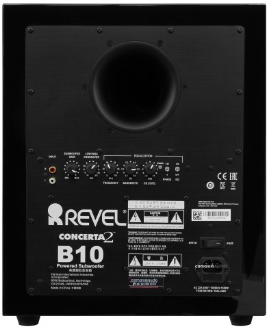 Revel Concerta2 B10 İnputs Revel Concerta2 B10 İnputs