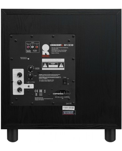 Revel Concerta B1 / 230 inputs Revel Concerta B1 / 230 inputs