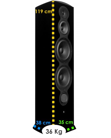 Revel Performa3 F208 Dimensions- Size