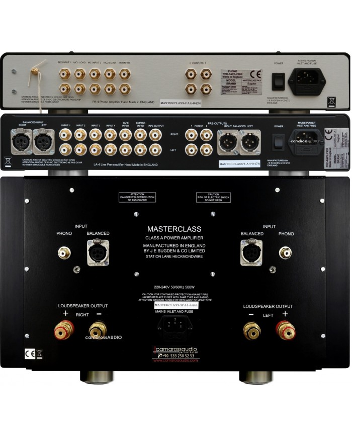 Sugden LA-4 Preamp - SPA-4 Poweramp - PA-4 Phono Amplifier Sugden LA-4 Preamp - SPA-4 Poweramp - PA-4 Phono Amplifier