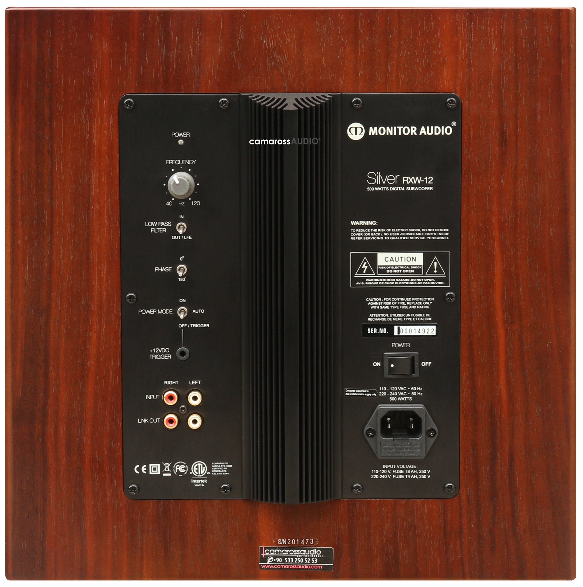 Monitor Audio Silver RXW-12 サブウーファー モニター ランキング第1