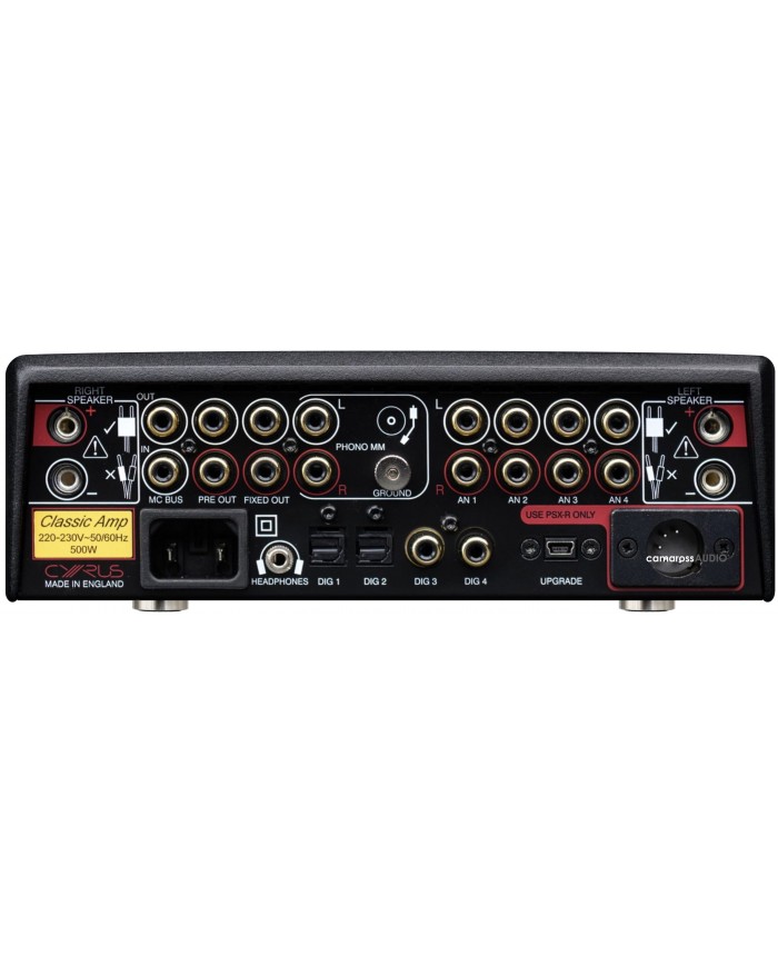 Cyrus Classic Amp Inputs - Rear Cyrus Classic Amp Inputs - Rear