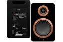 Argon Audio FORTE A5 siyah aktif hoparlör, bakır detaylı ön panel.