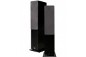Argon Audio FORTE A55 siyah kule tipi hoparlörler, gri kumaş kapaklı.