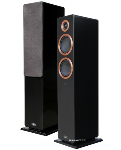 Argon Audio FORTE A55 Siyah Hoparlör Bakır Detaylı Kule Tipi Speaker