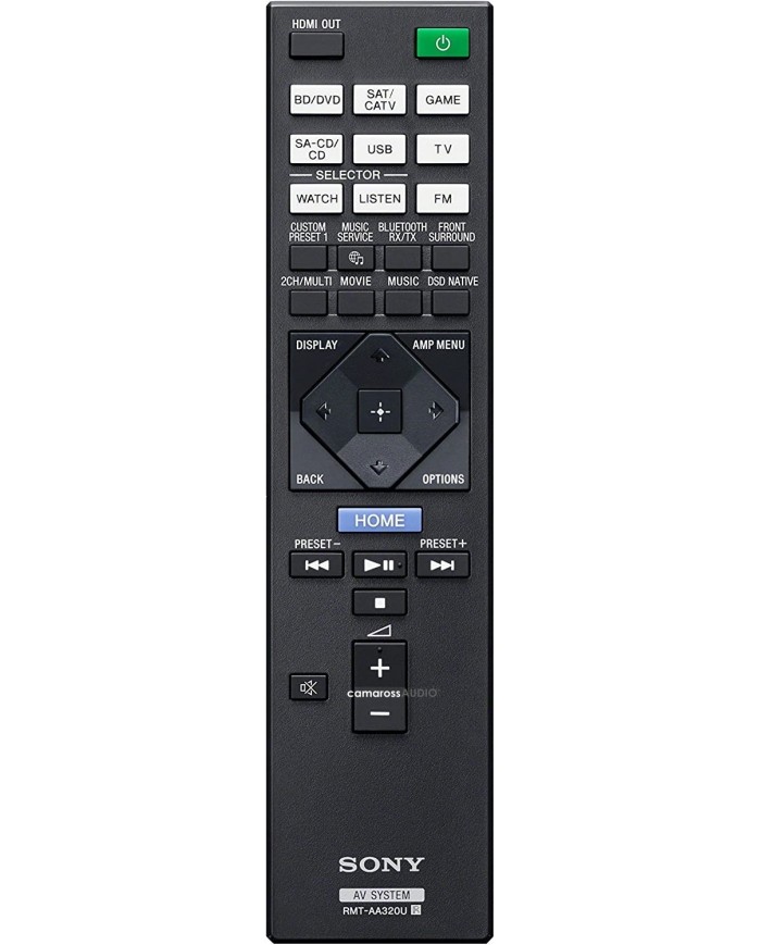 SONY STR-DN1080 Remote control SONY STR-DN1080 Remote control