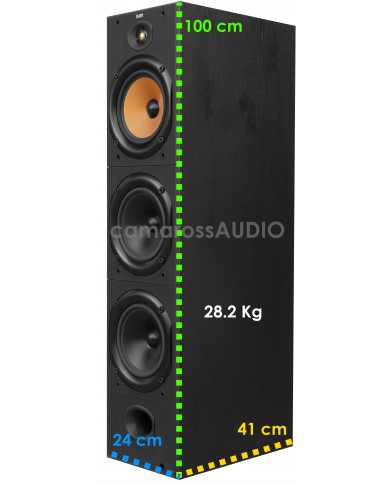 Bowers & Wilkins DM604 Dimensions - Size