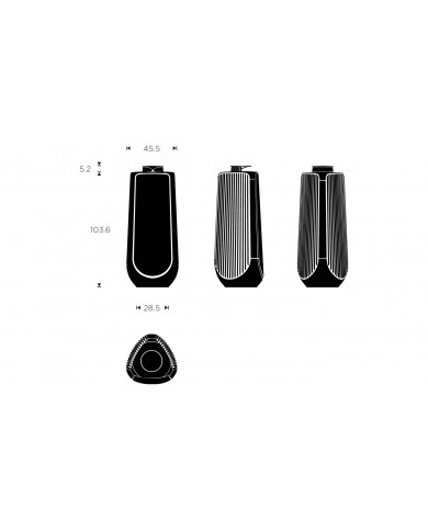 Bang & Olufsen BeoLab 50 Dimensions - size Bang & Olufsen BeoLab 50 Dimensions - size