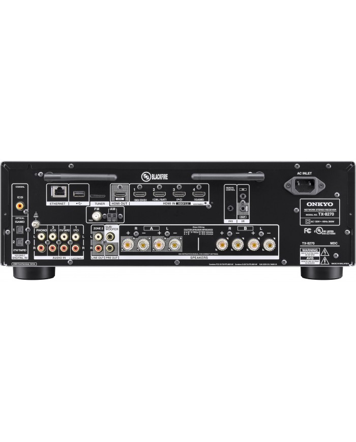 Onkyo TX-8270 inputs Onkyo TX-8270 inputs