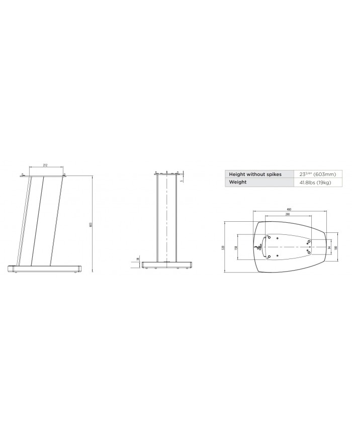 Focal Diablo Utopia Colour Evo Stand Dimensions Focal Diablo Utopia Colour Evo Stand Dimensions