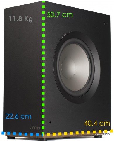 Jamo S 810 SUB Dimensions Jamo S 810 SUB Dimensions