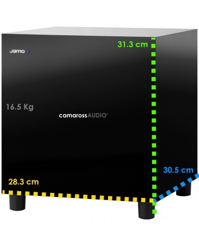 Jamo SUB210 Subwoofer Dimensions Jamo SUB210 Subwoofer Dimensions