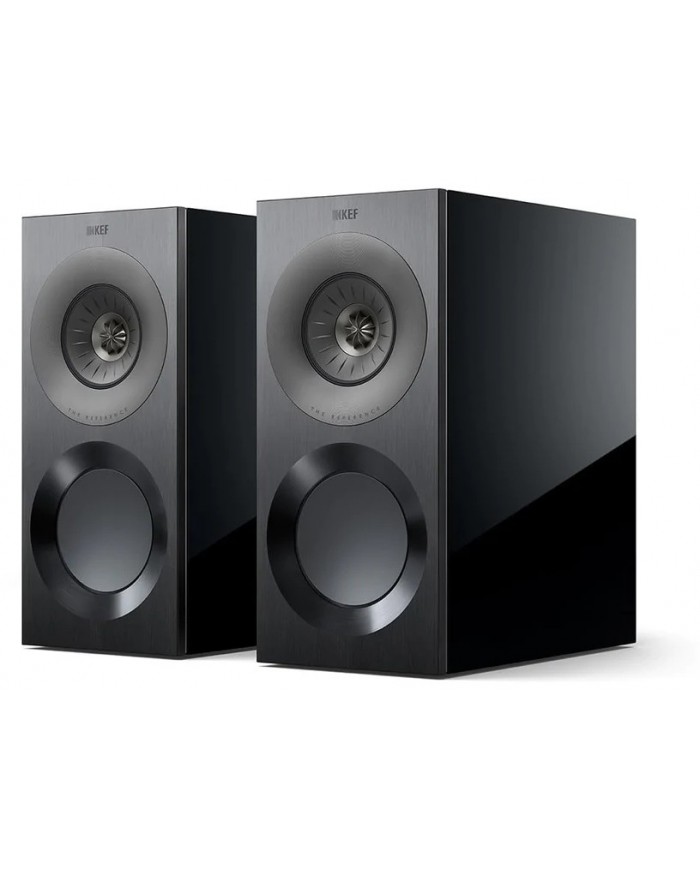 Kef Reference 1 Meta High-Gloss Black Grey Kef Reference 1 Meta High-Gloss Black Grey