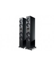 Kef Reference 5 Meta High-Gloss Black Grey Kef Reference 5 Meta High-Gloss Black Grey