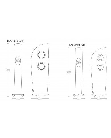 Kef Blade One Meta Dimensions