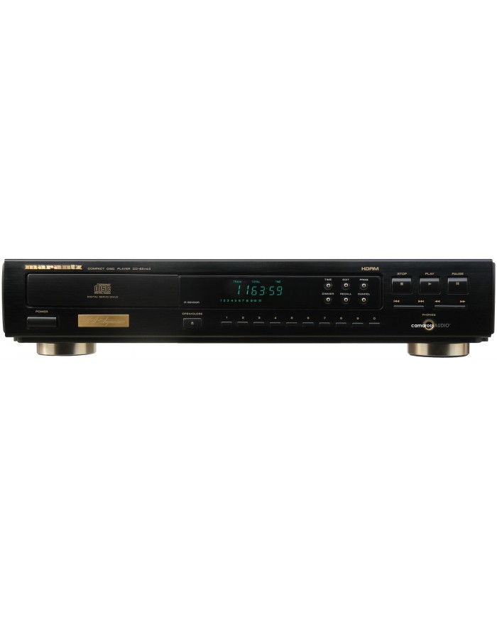 Marantz CD-63 MkII KI Signature Siyah CD Çalar, Altın Detaylı