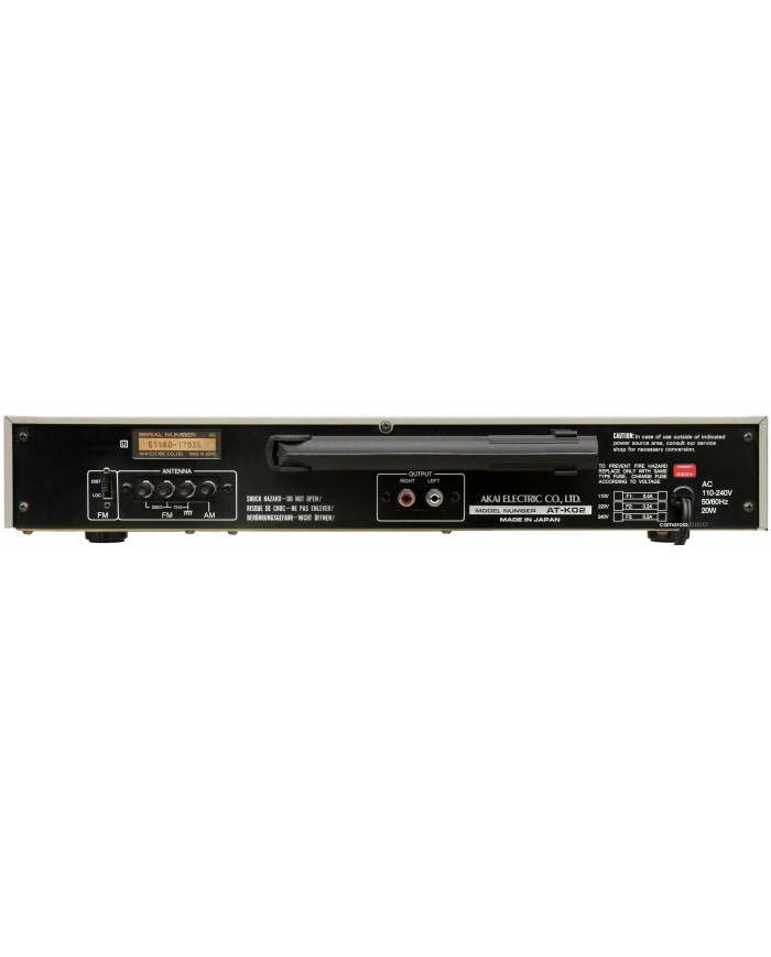 Akai AT-K02 AM/FM Tuner
