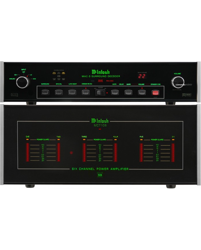 Mcintosh MAC-3 Preamp MC7106 Poweramp